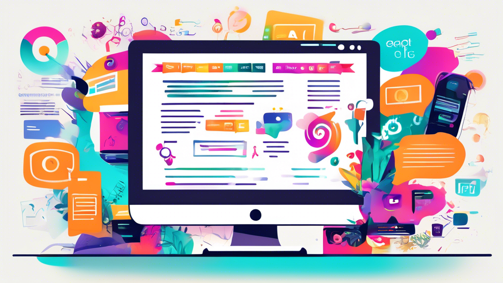 Create an image of a computer screen displaying a variety of successful landing pages, each showcasing different design elements and call-to-action strategies. Include examples of eye-catching graphics, persuasive copywriting, and interactive features that engage and convert visitors effectively.